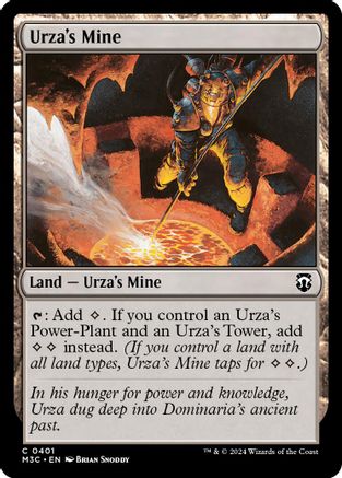 Urza's Mine (Ripple Foil) (M3C-401) - Modern Horizons 3 Commander Foil