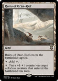 Ruins of Oran-Rief (Ripple Foil) (M3C-370) - Modern Horizons 3 Commander Foil