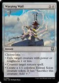 Warping Wail (Ripple Foil) (M3C-162) - Modern Horizons 3 Commander Foil