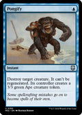 Pongify (Ripple Foil) (M3C-190) - Modern Horizons 3 Commander Foil