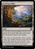 Evolving Wilds (Ripple Foil) (M3C-340) - Modern Horizons 3 Commander Foil