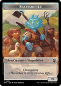 Shapeshifter (0004) (Ripple Foil) // Copy Double-Sided Token (M3C-4 // 1) - Modern Horizons 3 Commander Foil