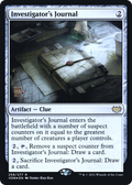 Investigator's Journal (PRE-258) - Innistrad: Crimson Vow Promos Foil