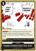 People's Dreams Don't Ever End!! (OP08-096) - Two Legends Pre-Release Cards