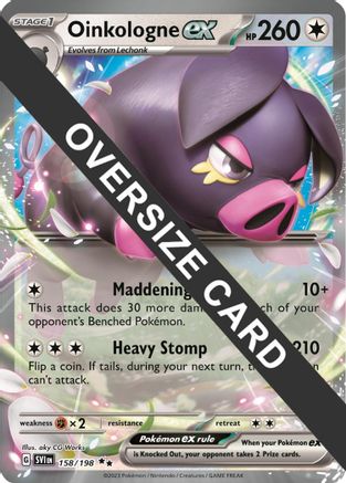 Oinkologne ex 158/198 - Jumbo Cards Holofoil