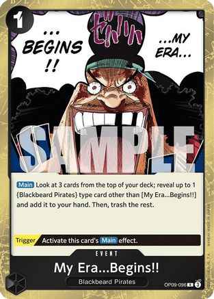 My Era...Begins!! (OP09-096) - Emperors in the New World Foil