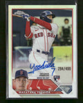 2023 Topps Chrome Rookie Autographs Refractor Masataka Yoshida #/499 Auto #RA-MY