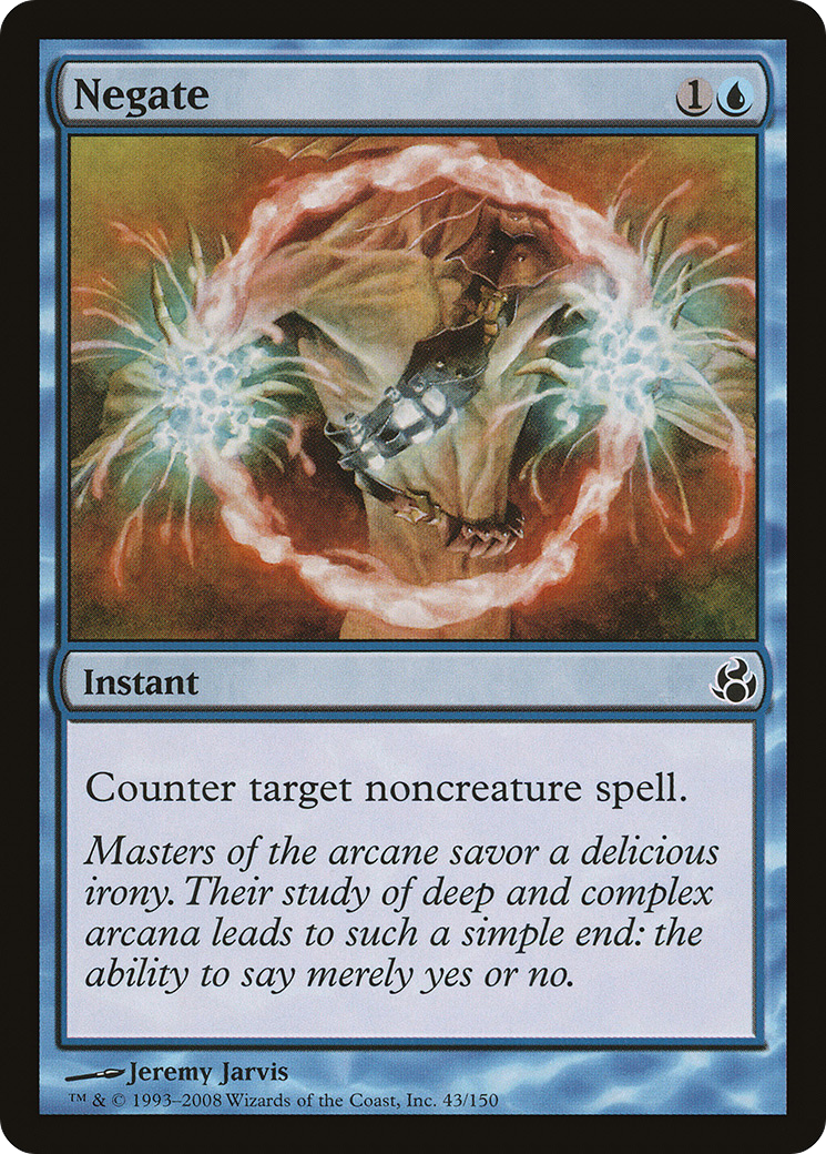 Negate (MOR-043) - Morningtide Foil