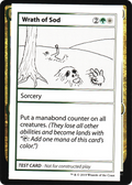 Wrath of Sod (CMB1-103) - Mystery Booster Playtest Cards 2021