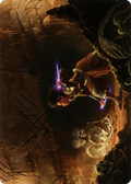 Dogged Pursuit Art Card (ASKHM-021) - Art Series: Kaldheim (Borderless)