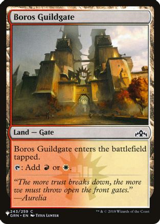 Boros Guildgate (LIST-243/259) - The List Reprints