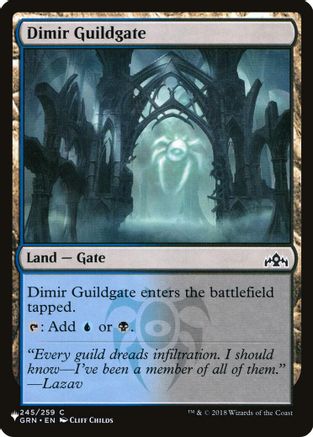 Dimir Guildgate (LIST-245/259) - The List Reprints
