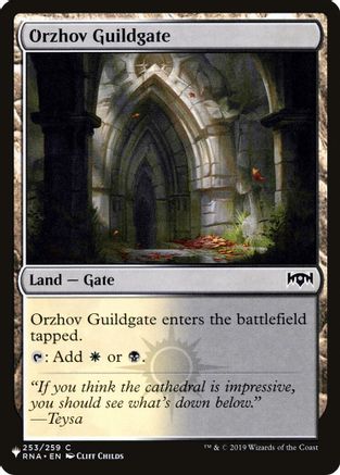 Orzhov Guildgate (253) (LIST-253/259) - The List Reprints