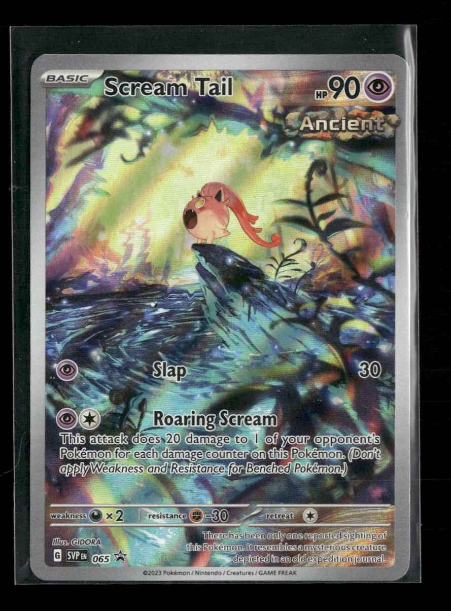 SV: Scarlet & Violet Promo Cards Scream Tail #065