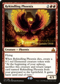 Rekindling Phoenix (PRE-111S) - Rivals of Ixalan Promos Foil
