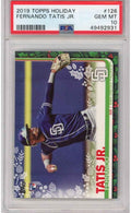 Graded 2019 Topps Holiday Fernando Tatis Jr. #126 Rookie RC Baseball Card PSA 10 Gem Mint