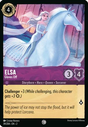Elsa - Gloves Off (Errata Version) (39/204) - Rise of the Floodborn