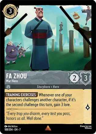 Fa Zhou - War Hero (188/204) - Archazias Island