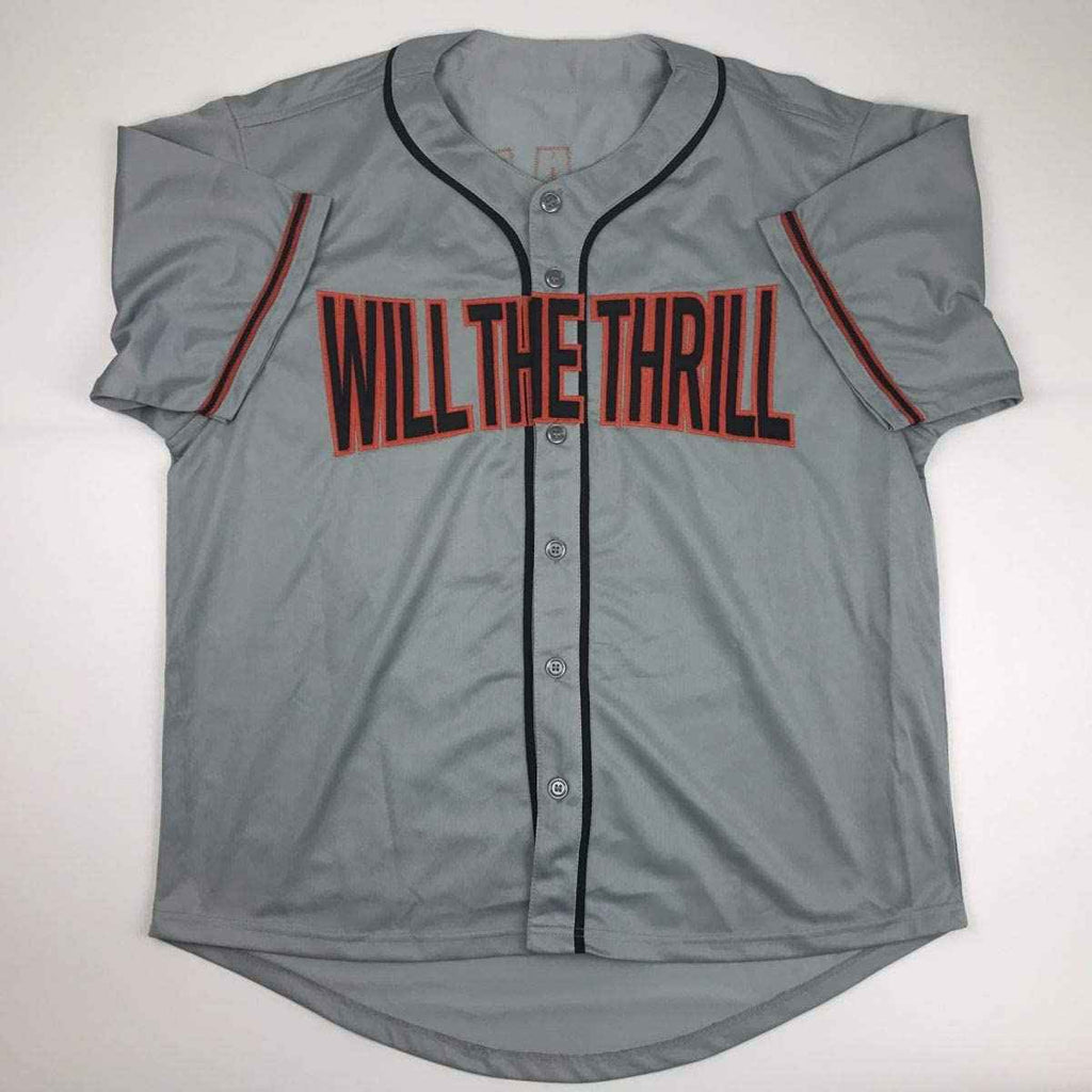 Autographed/Signed Will Clark San Francisco Grey Baseball Jersey JSA COA