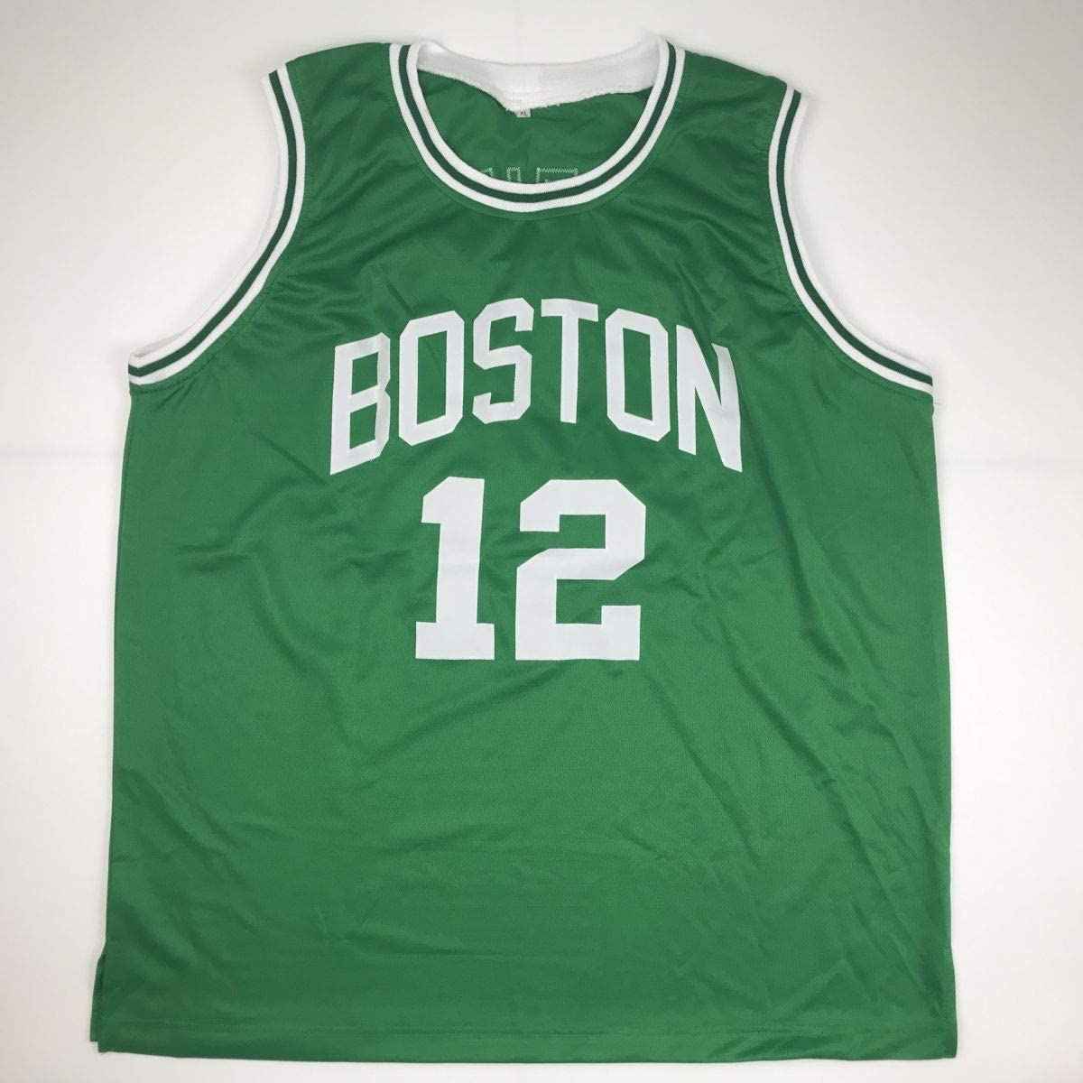 Autographed/Signed Terry Rozier Boston Green Basketball Jersey JSA COA