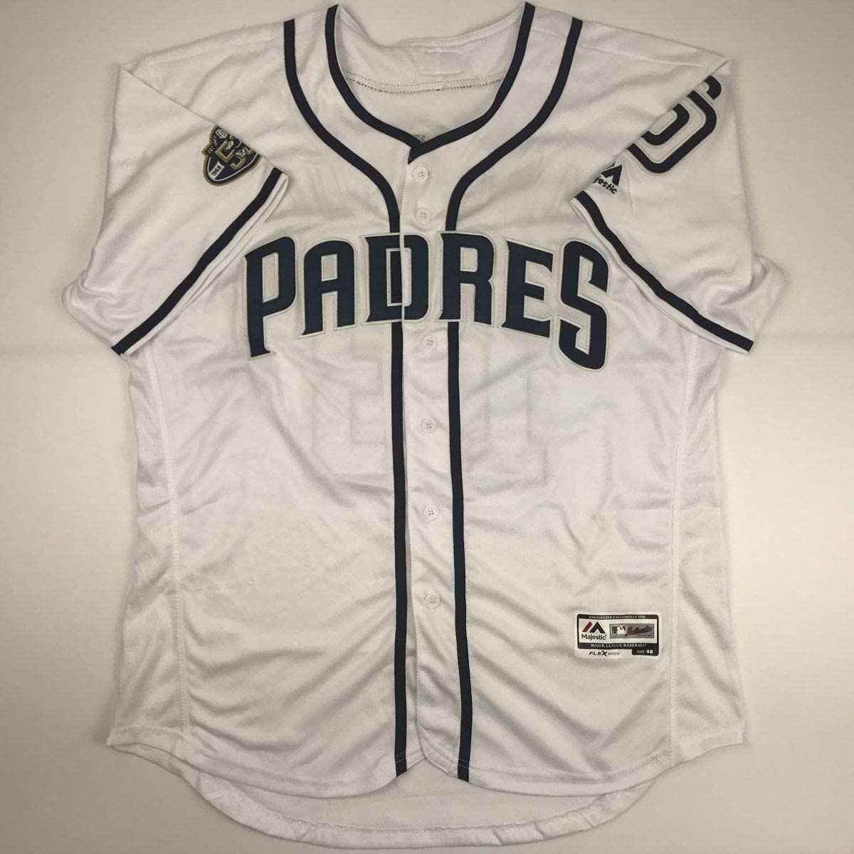 Autographed/Signed Manny Machado San Diego White Baseball Jersey PSA/DNA COA