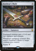Forebear's Blade (PPM20-214P) - Dominaria Promos
