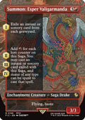 Summon: Esper Valigarmanda (Borderless) (FIC-198) - Commander: FINAL FANTASY Foil