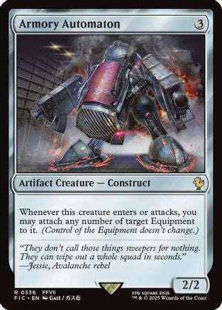 Armory Automaton (FIC-336) - Commander: FINAL FANTASY