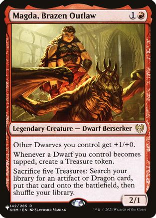 Magda, Brazen Outlaw (LIST-142/285) - The List Reprints