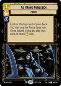As I Have Foreseen (188/264) (188/264) [Legends of the Force]