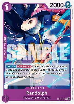 Randolph (OP11-077) - A Fist of Divine Speed