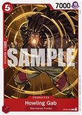 Howling Gab (Reprint) (OP09-006) - Starter Deck 23: RED Shanks
