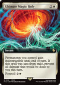 Ultimate Magic: Holy (Extended Art) (FIC-110) - Commander: FINAL FANTASY Foil