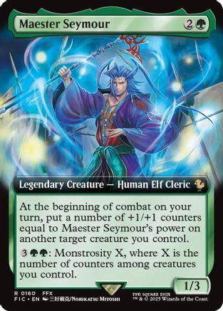 Maester Seymour (Extended Art) (FIC-160) - Commander: FINAL FANTASY Foil
