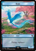 Bird // Hero (0029) Double-Sided Token (Surge Foil) (FIC-4 // 29) - Commander: FINAL FANTASY Foil