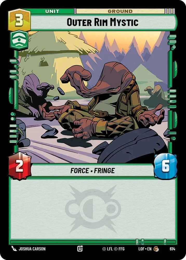 Outer Rim Mystic (614) (Foil) (614) [Legends of the Force]