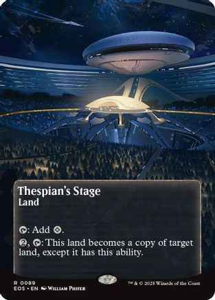 Thespian's Stage (0089) (Borderless) (EOS-089) - Edge of Eternities: Stellar Sights