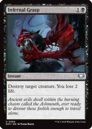 Infernal Grasp (EOC-084) - Commander: Edge of Eternities