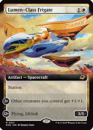Lumen-Class Frigate (Extended Art) (EOE-321) - Edge of Eternities