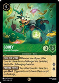 Goofy - Emerald Champion (25) - Disney Lorcana Promo Cards Cold Foil