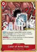 Color of Arms Haki (OP12-019) - Legacy of the Master Release Event Cards