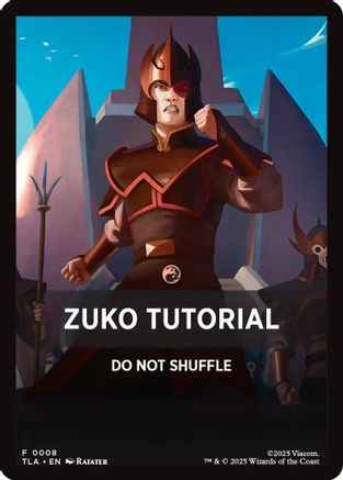Zuko Tutorial Theme Card (TLA-008) - Avatar: The Last Airbender: Eternal-Legal