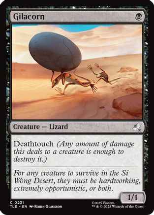 Gilacorn (TLE-231) - Avatar: The Last Airbender: Eternal-Legal Foil