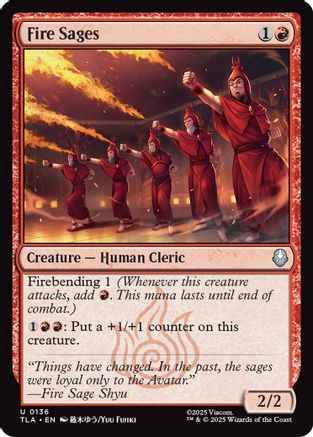 Fire Sages (TLA-136) - Avatar: The Last Airbender