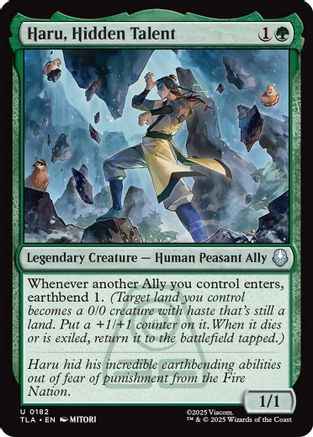 Haru, Hidden Talent (TLA-182) - Avatar: The Last Airbender