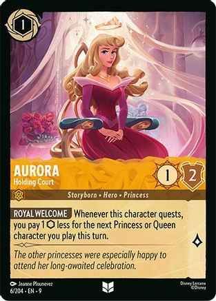 Aurora - Holding Court (6/204) - Fabled Cold Foil