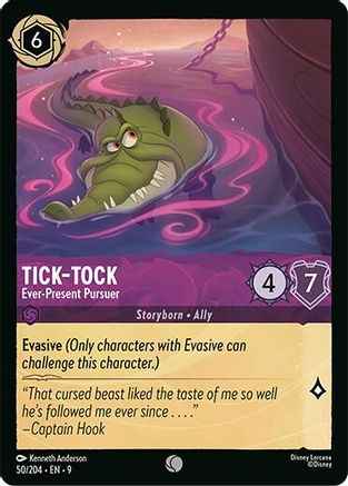 Tick-Tock - Ever-Present Pursuer (50/204) - Fabled Cold Foil