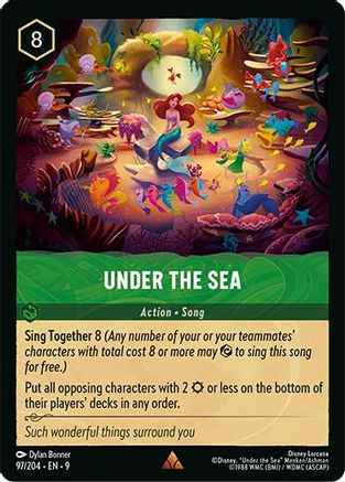 Under the Sea (97/204) - Fabled Cold Foil