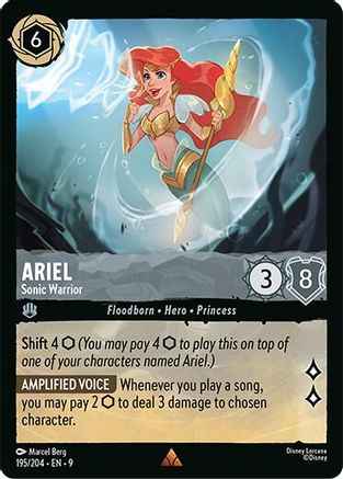 Ariel - Sonic Warrior (195/204) - Fabled