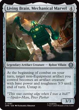 Living Brain, Mechanical Marvel (SPM-167) - Marvel's Spider-Man